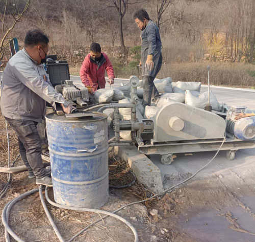 山东路面下沉注浆