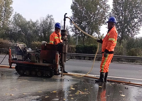 山东高速公路下沉注浆加固